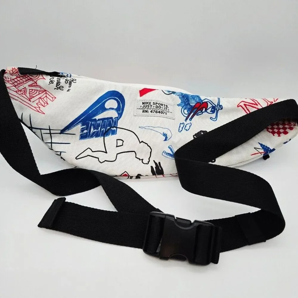 Nike Heritage Printed Nike Shoulder Crossbody Fanny Hip Waist Pack